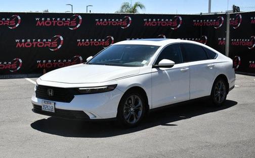 White 2023 Honda Accord EX