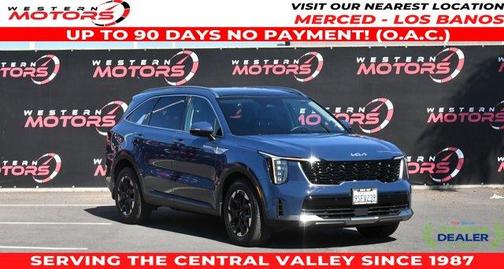Midnight Black 2025 Kia Sorento S