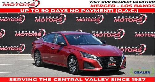 Scarlet Ember 2025 Nissan Altima SV