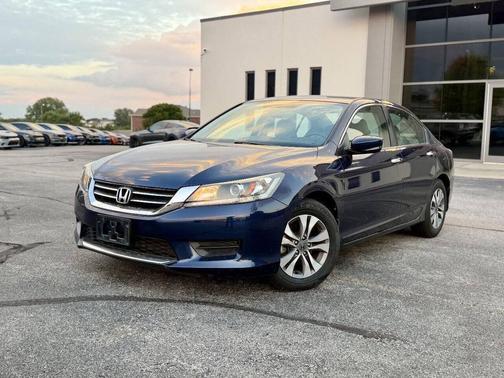 Obsidian Blue Pearl 2015 Honda Accord LX 4dr Sedan CVT