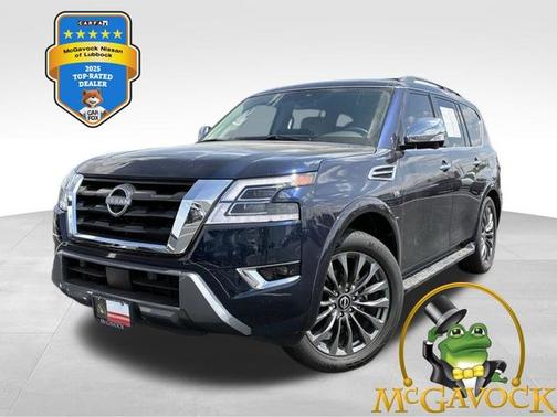 Hermosa Blue 2022 Nissan Armada Platinum