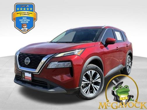Scarlet Ember 2021 Nissan Rogue SV