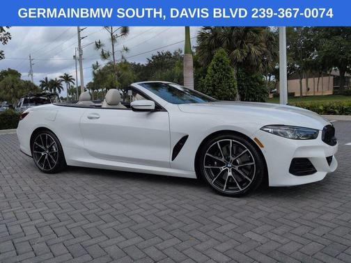 Alpine White 2024 BMW 840 i