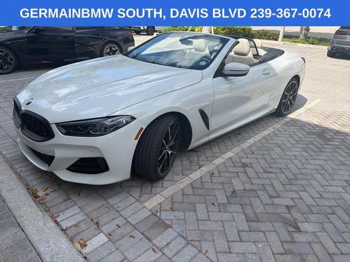 Alpine White 2024 BMW 840 i
