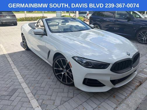 Alpine White 2024 BMW 840 i