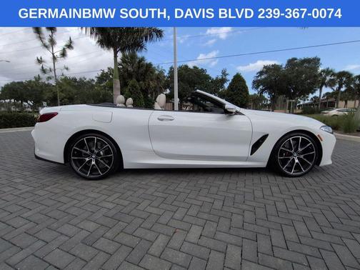 Alpine White 2024 BMW 840 i