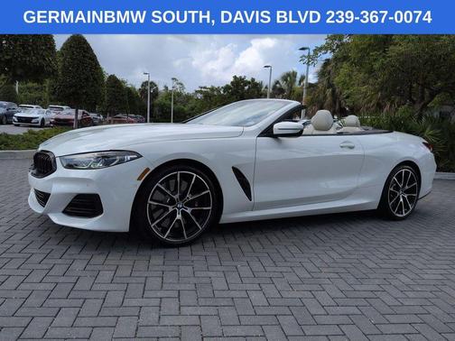 Alpine White 2024 BMW 840 i