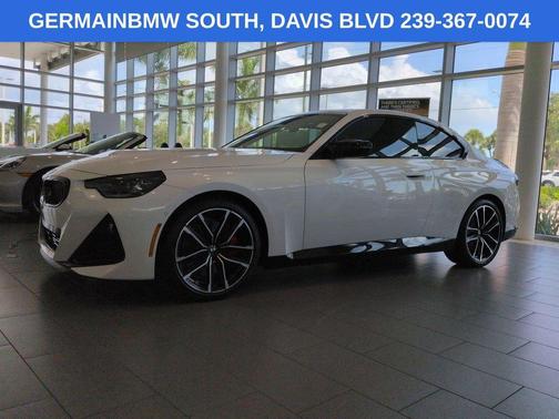 Alpine White 2023 BMW M240 i xDrive
