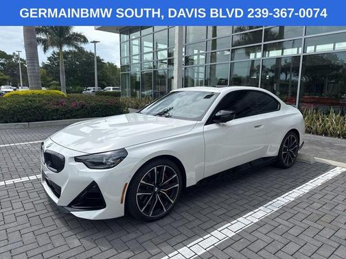 Alpine White 2023 BMW M240 i xDrive