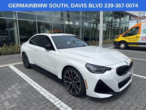 Alpine White 2023 BMW M240 i xDrive
