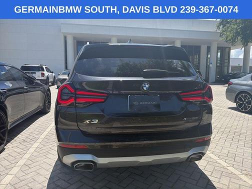 Dark Graphite 2024 BMW X3 xDrive30i