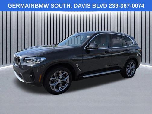 Dark Graphite Metallic 2024 BMW X3 xDrive30i