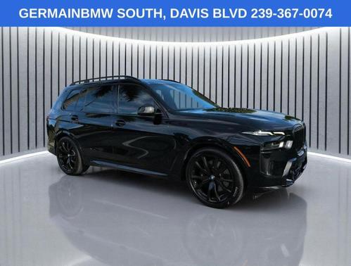 Black Sapphire Metallic 2025 BMW X7 xDrive40i