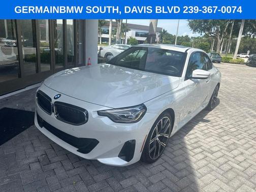 White Metallic 2024 BMW 230 i