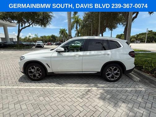 Alpine White 2024 BMW X3 sDrive30i