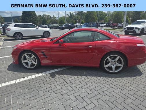 Mars Red 2015 Mercedes-Benz SL-Class SL 550