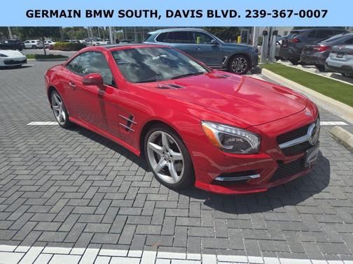Mars Red 2015 Mercedes-Benz SL-Class SL 550