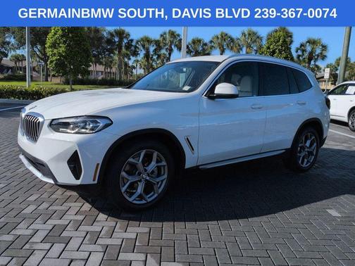 Alpine White 2023 BMW X3 sDrive30i