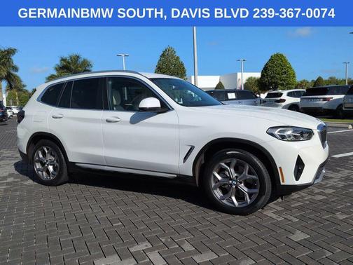 Alpine White 2023 BMW X3 sDrive30i