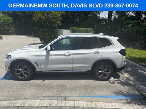 Alpine White 2023 BMW X3 sDrive30i