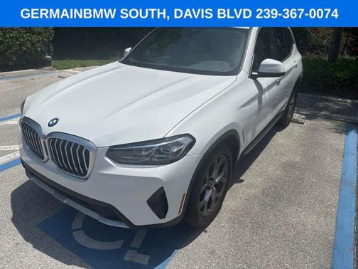 Alpine White 2023 BMW X3 sDrive30i