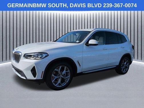 Alpine White 2023 BMW X3 sDrive30i