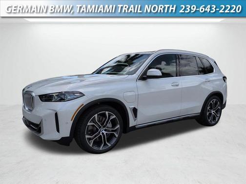 Mineral White Metallic 2026 BMW X5 PHEV xDrive50e