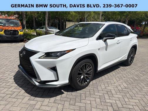 Ultra White 2019 Lexus RX 450h F Sport
