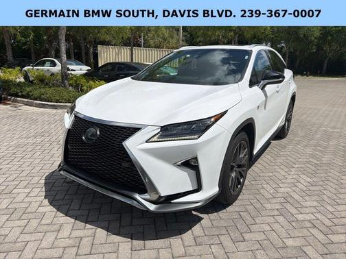 Ultra White 2019 Lexus RX 450h F Sport