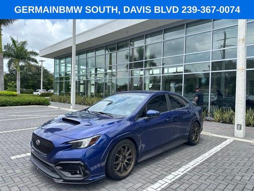 Sapphire Blue 2022 Subaru WRX Premium