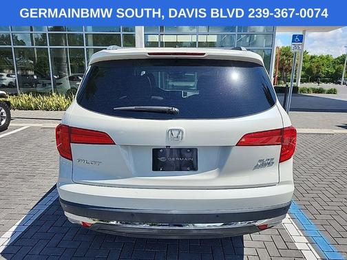 White Diamond Pearl 2017 Honda Pilot Elite