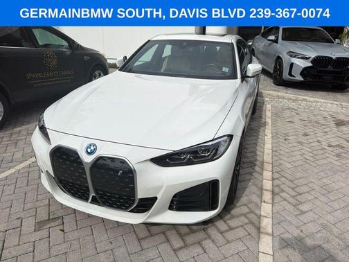 Alpine White 2023 BMW i4 Gran Coupe eDrive40