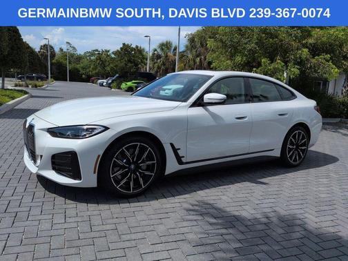 Alpine White 2023 BMW i4 Gran Coupe eDrive40