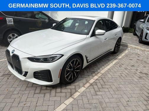 Alpine White 2023 BMW i4 Gran Coupe eDrive40