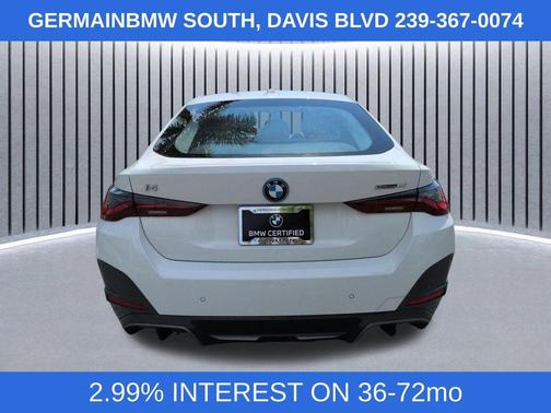 Alpine White 2023 BMW i4 Gran Coupe eDrive40