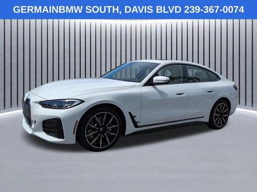 Alpine White 2023 BMW i4 Gran Coupe eDrive40