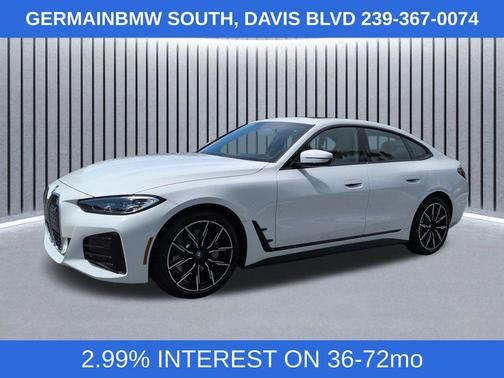 Alpine White 2023 BMW i4 Gran Coupe eDrive40