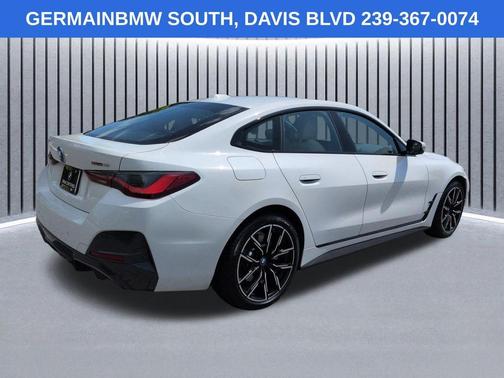 Alpine White 2023 BMW i4 Gran Coupe eDrive40