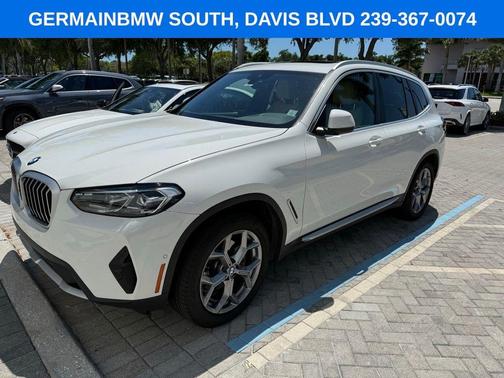 Alpine White 2023 BMW X3 xDrive30i