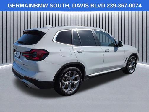 Alpine White 2023 BMW X3 xDrive30i