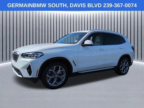 Alpine White 2023 BMW X3 xDrive30i