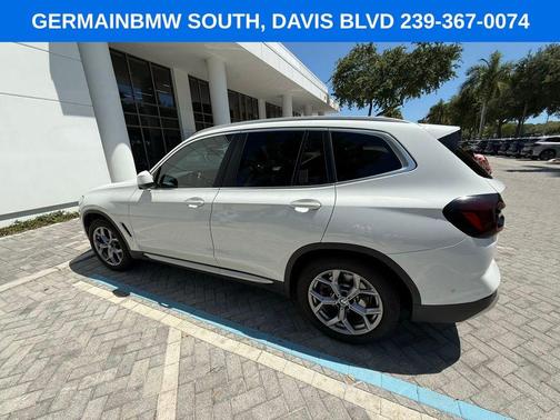 Alpine White 2023 BMW X3 xDrive30i