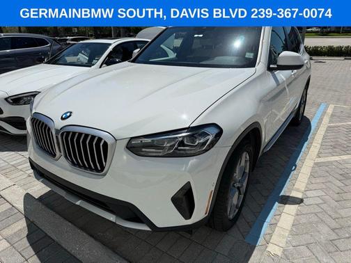 Alpine White 2023 BMW X3 xDrive30i