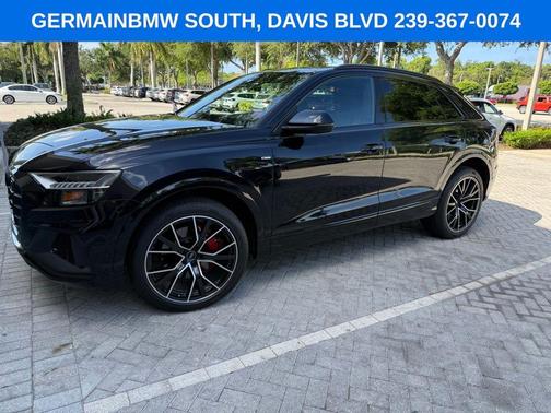 Orca Black Metallic 2021 Audi Q8 55 Premium Plus