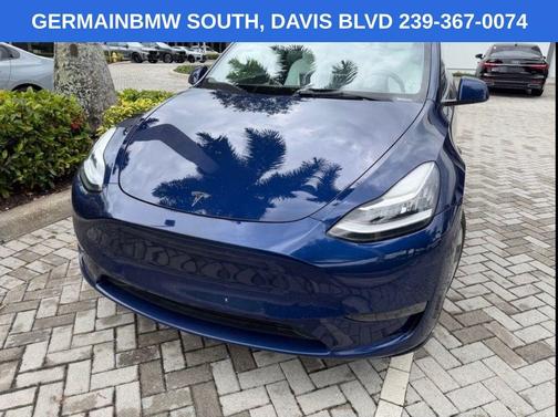 Blue Metallic 2022 Tesla Model Y Long Range