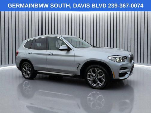 Glacier Silver Metallic 2021 BMW X3 sDrive30i