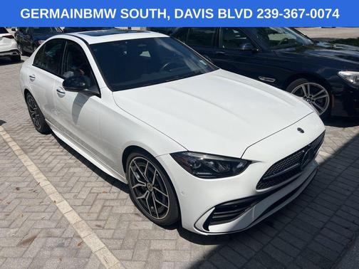 Polar White 2022 Mercedes-Benz C-Class C 300