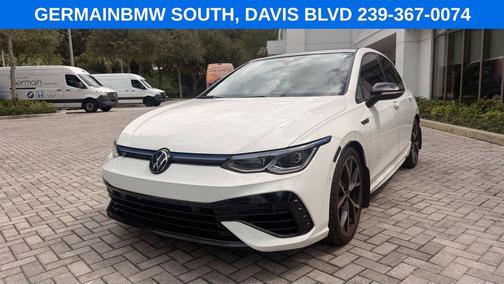 Pure White 2024 Volkswagen Golf R 2.0T