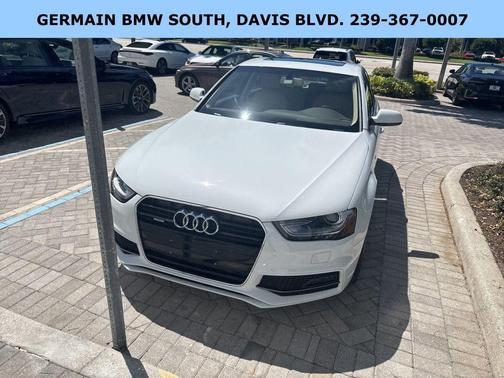 Glacier White 2015 Audi A4 2.0T Premium Plus