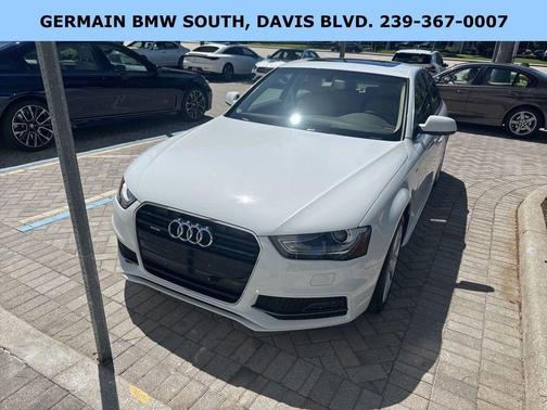Glacier White 2015 Audi A4 2.0T Premium Plus